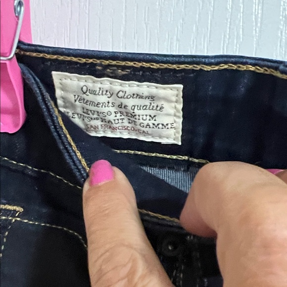 Classic Levis 721 high rise fileforme skinny Jeans - Picture 3 of 11